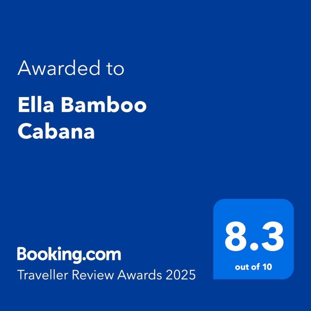 Ella Bamboo Cabana Exterior foto